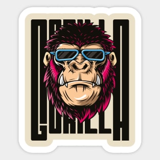 Funky Gorilla Sticker